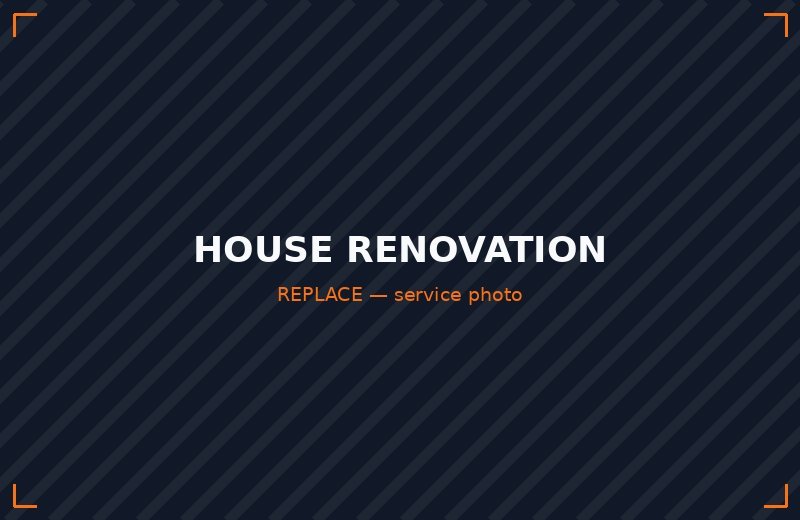 House renovation project