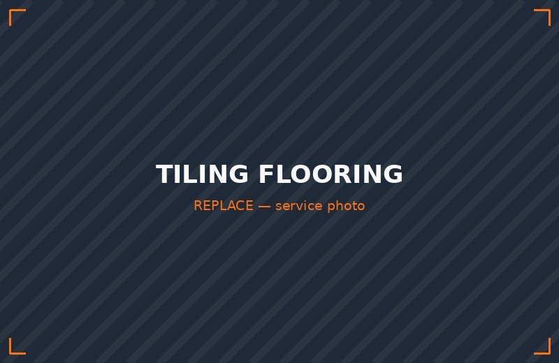 Tiling and flooring work